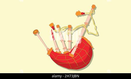 Bagpipes Vector Stock Vector