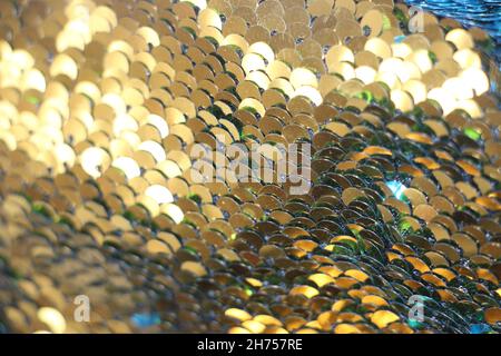 Blurred Golden Background. Abstract Blurred Textures Luxury Background Stock Photo