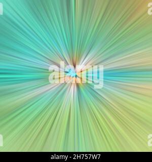 Abstract train moving in tunnel speed motion. Fast speed conceptual background Stock Photo