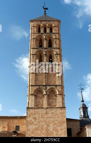 San Esteban Church. Segovia. Castilla-León. Spain Stock Photo