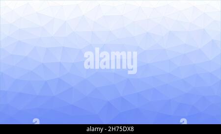 Abstract low poly geometric blue color background. Vector illustration. Stock Vector