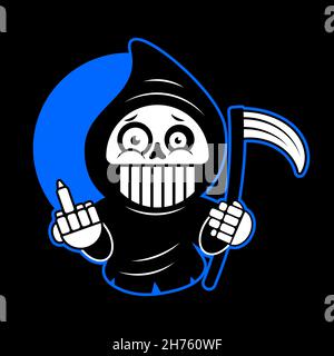 Skull icon in trendy flat style isolated background. Skull icon symbol for your web site design,Skull logo, app, UI. Vector illustration, Skull icon e Stock Vector