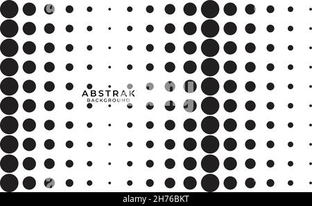Small circle white and black Nirmana Background Stock Vector