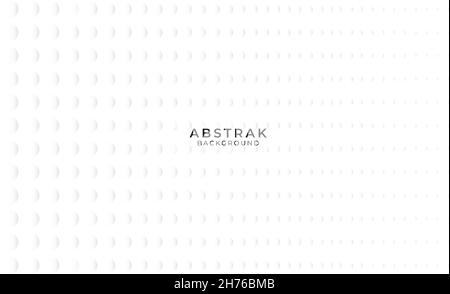 Much dots white abstract background Stock Vector