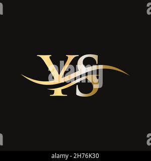 YS letter logo. Initial YS letter business logo design vector template Stock Vector