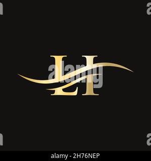 LI Letter Linked Logo for business and company identity. Initial Letter LI Logo Vector Template. Stock Vector