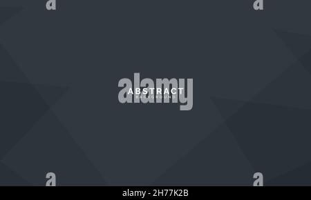 Black and Gray Overlap Background Abstract Stock Vector