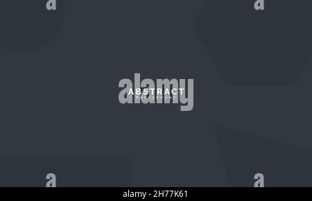 Dark Background box circle hexagon triangle black Stock Vector