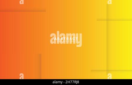 Color Overlap Gold Background Abstract Stock Vector