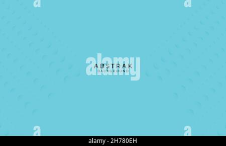 Cyan Background Semi Circle Abstract Stock Vector