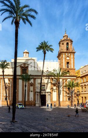 Iglesia de Santiago Apostol, Cádiz / Church of Santiago Apostol Stock Photo