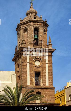 Iglesia de Santiago Apostol, Cádiz / Church of Santiago Apostol Stock Photo