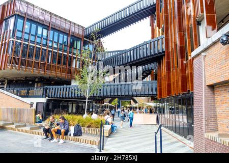 Hawley Wharf retail and restaurant complex, Camden, London, UK Stock Photo