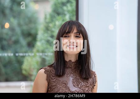 Roma, November 4, 2021 - Ambra Angiolini photo shooting Stock Photo