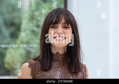 Roma, November 4, 2021 - Ambra Angiolini photo shooting Stock Photo