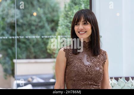 Roma, November 4, 2021 - Ambra Angiolini photo shooting Stock Photo