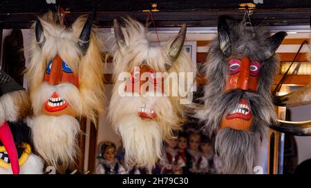 A devils mask vor carnival and halloween Stock Photo