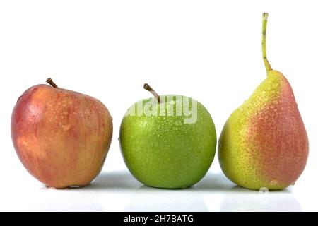 group of apples Stock Photo