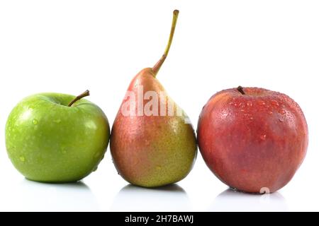 group of apples Stock Photo