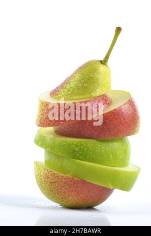 group of apples Stock Photo