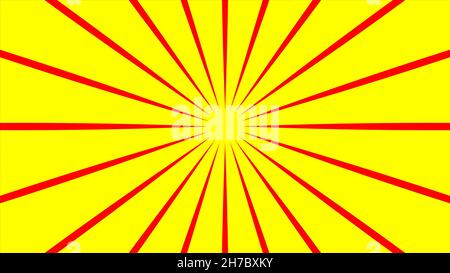Sun Rays for Comic Books Radial Background Vector Stock Vector Image ...