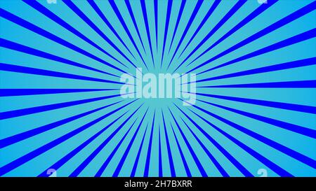 Sun Rays for Comic Books Radial Background Vector Stock Vector Image ...