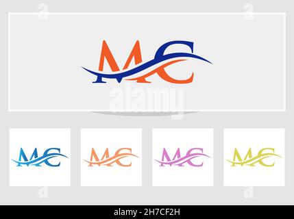 Mc Logo Design Vector & Photo (Free Trial) | Bigstock