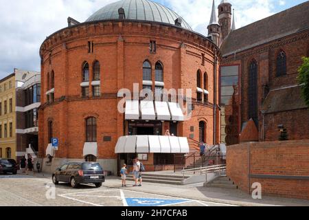 TORUN, POLAND - 07 August 2021: Planetarium, Center for the popularization of space Stock Photo