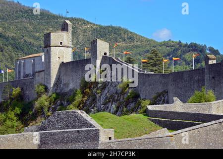 citadel of Sisteron, France, Alpes de Haute Provence, Sisteron Stock Photo