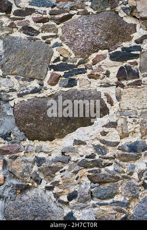 Grey brick blocks brickwork old masonry wall texture background ...