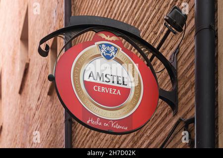 Drapeau De Bière D'Amstel De Vol Photo stock éditorial - Image du heineken,  symbole: 76054838