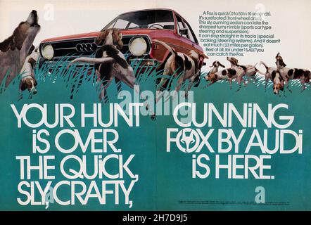July 1973 'Playboy' magazine advertising, USA Stock Photo