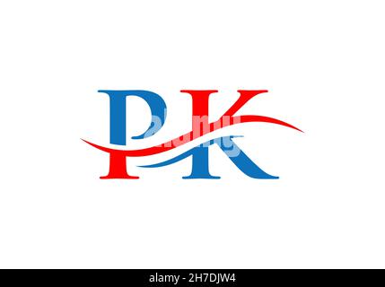 Dribbble - PK logo design-01.jpg by Md Sabuj Sheikh