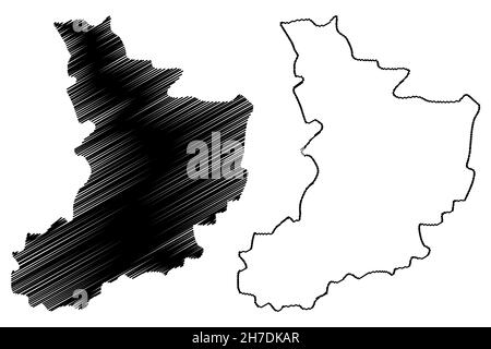 India blank map Cut Out Stock Images & Pictures - Alamy