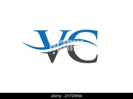 Vc V C Letter Logo Vector & Photo (Free Trial) | Bigstock