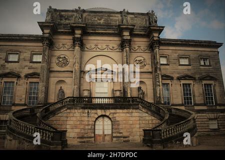 Kedleston Hall, Derbyshire, UK Stock Photo