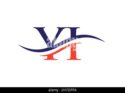 Modern YI Logo Design for business and company identity. Creative YI letter with luxury concept Stock Vector