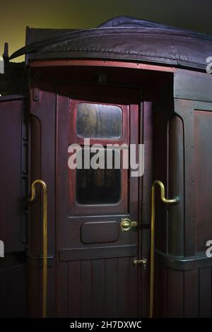 Replica of the Compiègne Wagon where the Armistice of 11 November 1918 ...