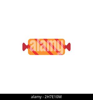 Candy icon. Holiday sweet symbol. Logo design element Stock Vector