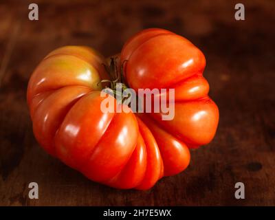 Heirloom tomato Stock Photo