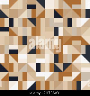 Geometric pattern Cool colorful boho trendy design Stock Vector