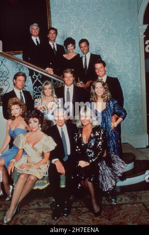 MICHAEL NADER, JOAN COLLINS, DYNASTY, 1981 Stock Photo - Alamy