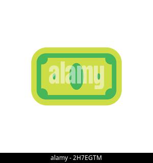 Dollar icon. Cash money symbol. Logo design element Stock Vector