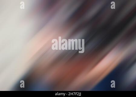 Abstract blue fast motion background with blurred lines Stock Photo