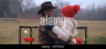 CHRISTMAS AT THE RANCH, Amanda Righetti, 2021. © Tello FIlms / Courtesy ...
