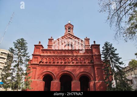 The vintage church in Lahore, Punjab province, Pakistan Stock Photo