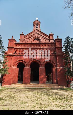 The vintage church in Lahore, Punjab province, Pakistan Stock Photo