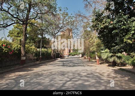 The vintage church in Lahore, Punjab province, Pakistan Stock Photo