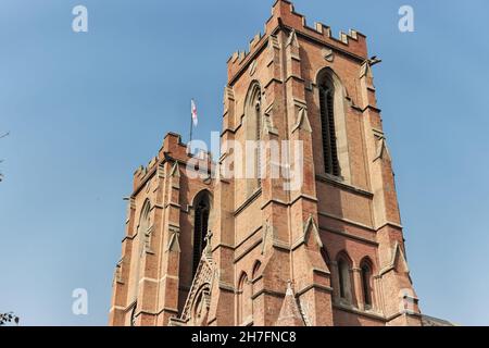 The vintage church in Lahore, Punjab province, Pakistan Stock Photo