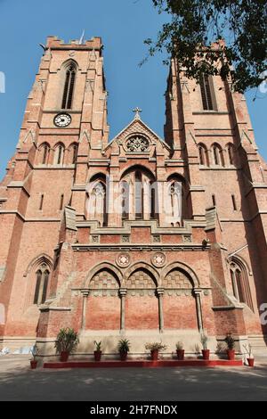 The vintage church in Lahore, Punjab province, Pakistan Stock Photo